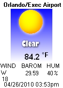 Orlando Executive Airport Weather Conditions